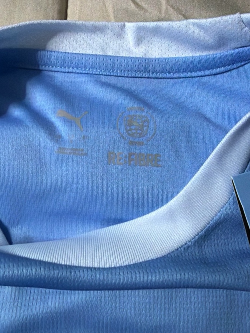 Puma Manchester City' Light Blue Home Jersey - Picture 5 of 5